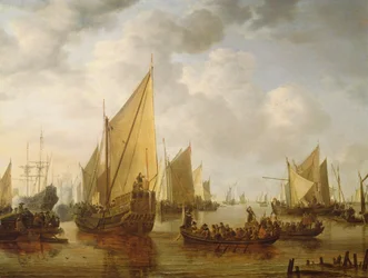 Flottenparade, 1649